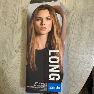 Long Straight Hair Extensions - Brown